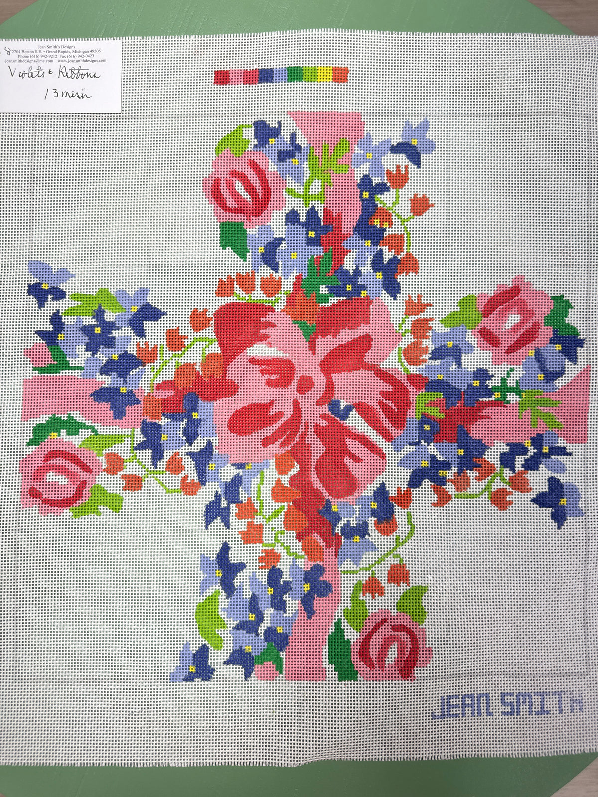 Violets and Ribbons