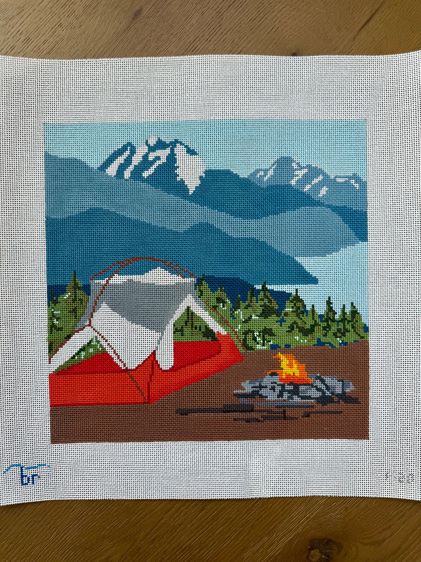 Rocky Mountain Campsite