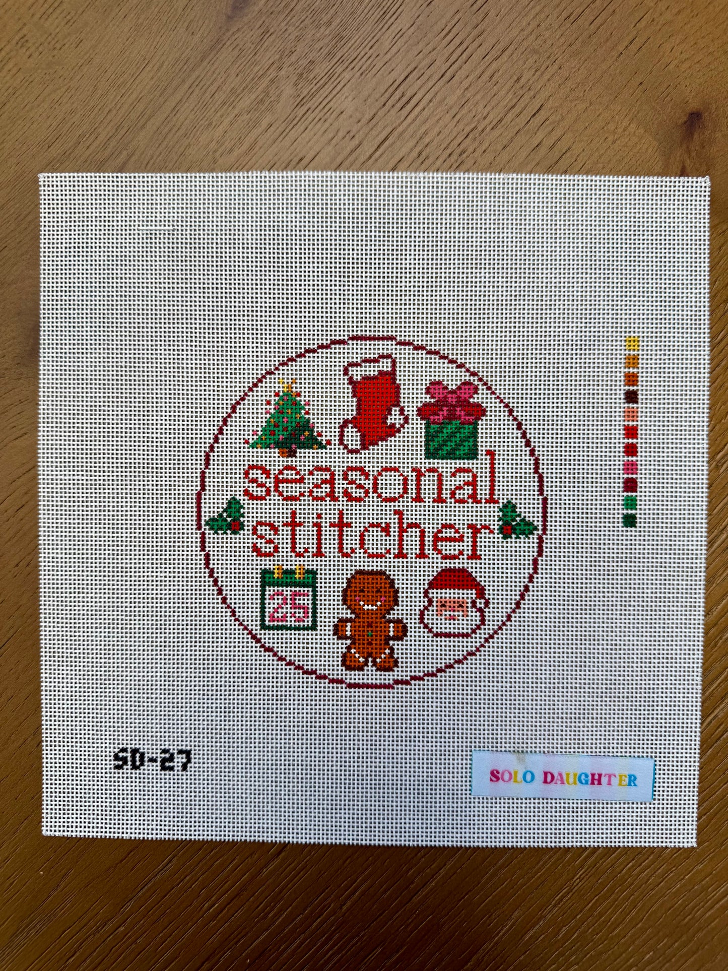 Christmas Seasonal Stitcher Round