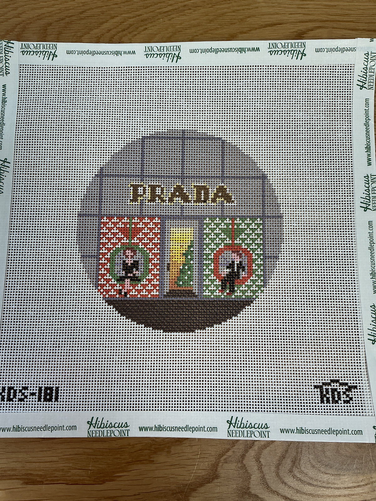 Prada Round Printed