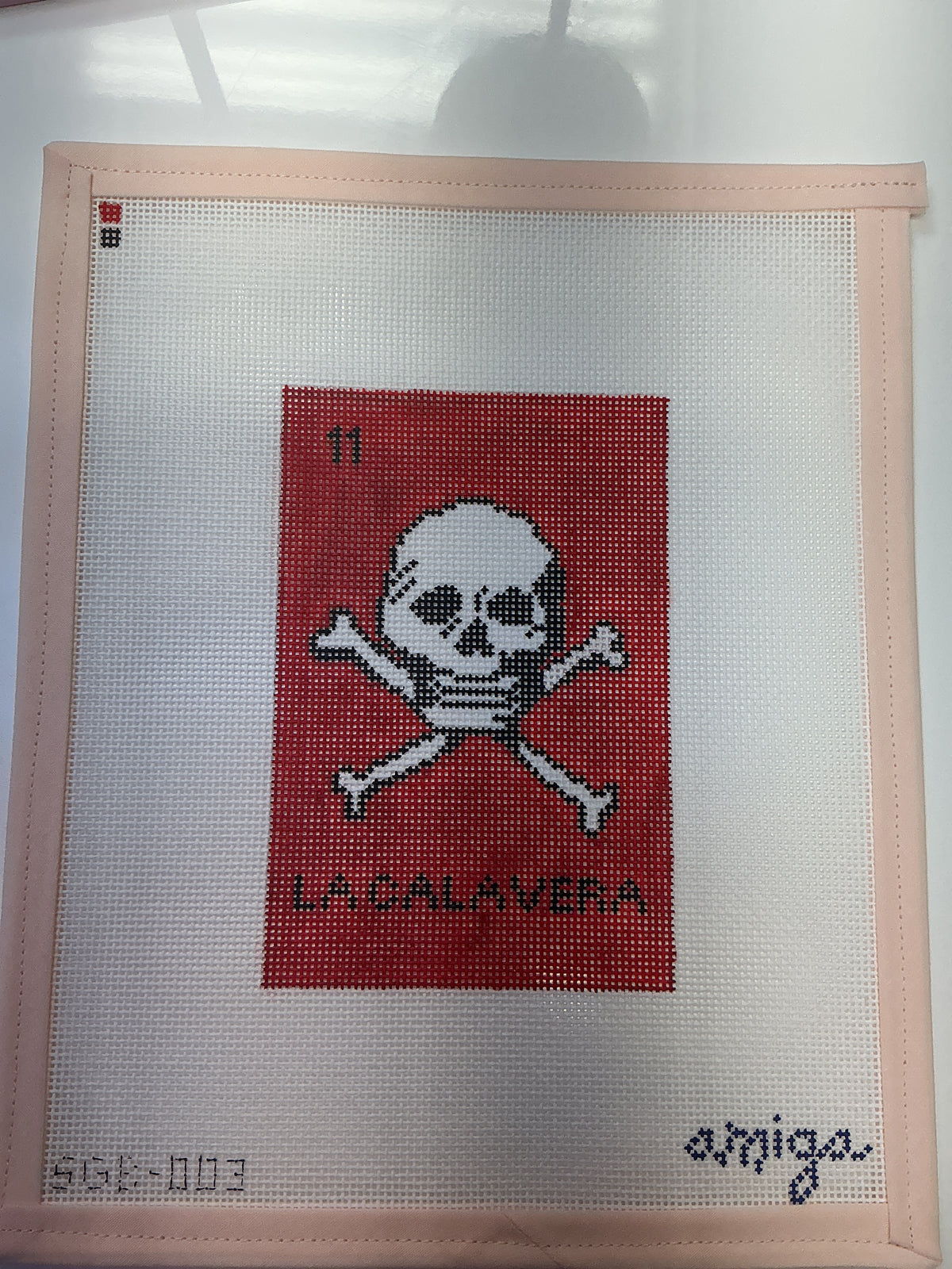La Calavera Loteria Card