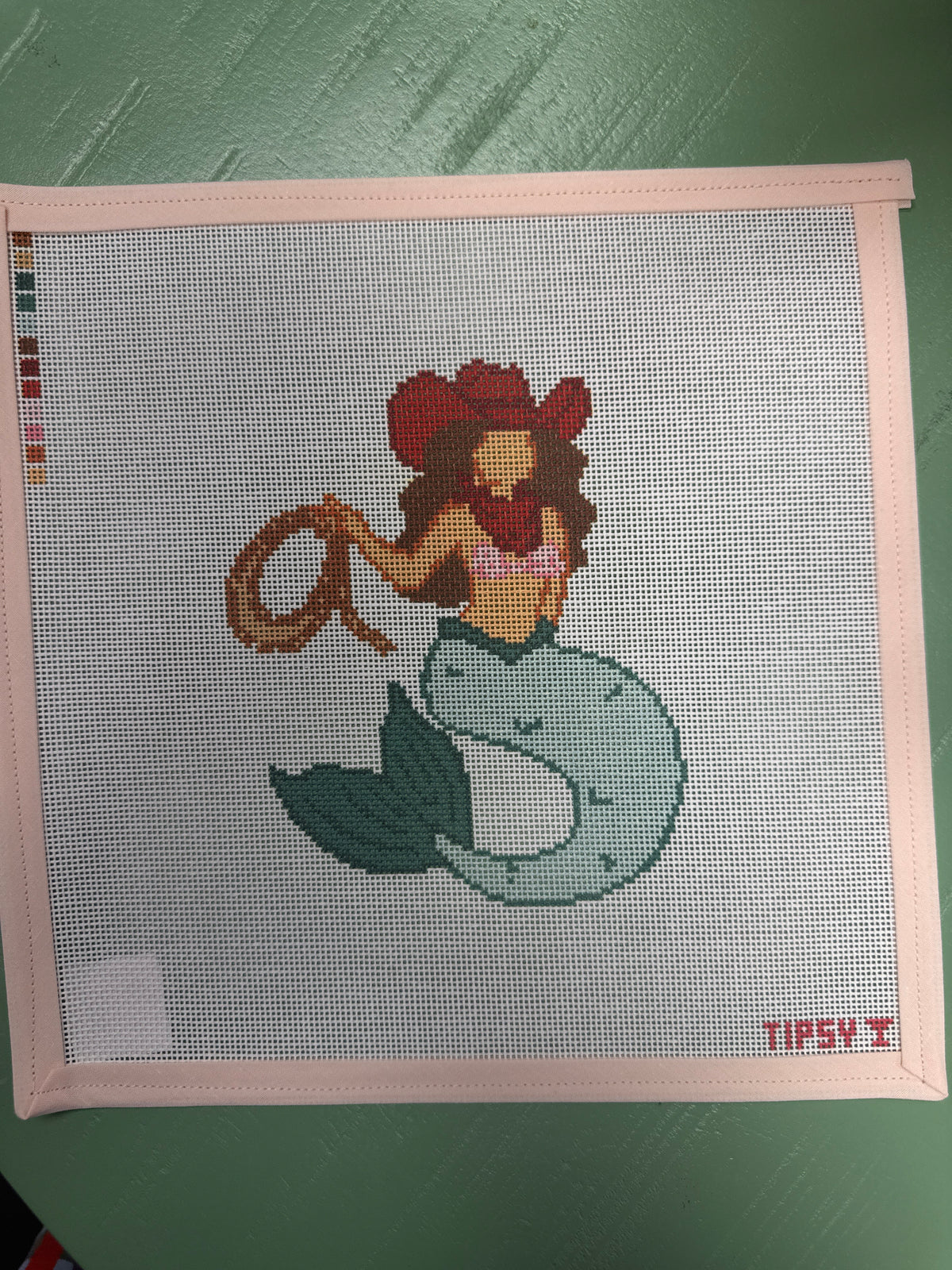Green Cowgirl Mermaid
