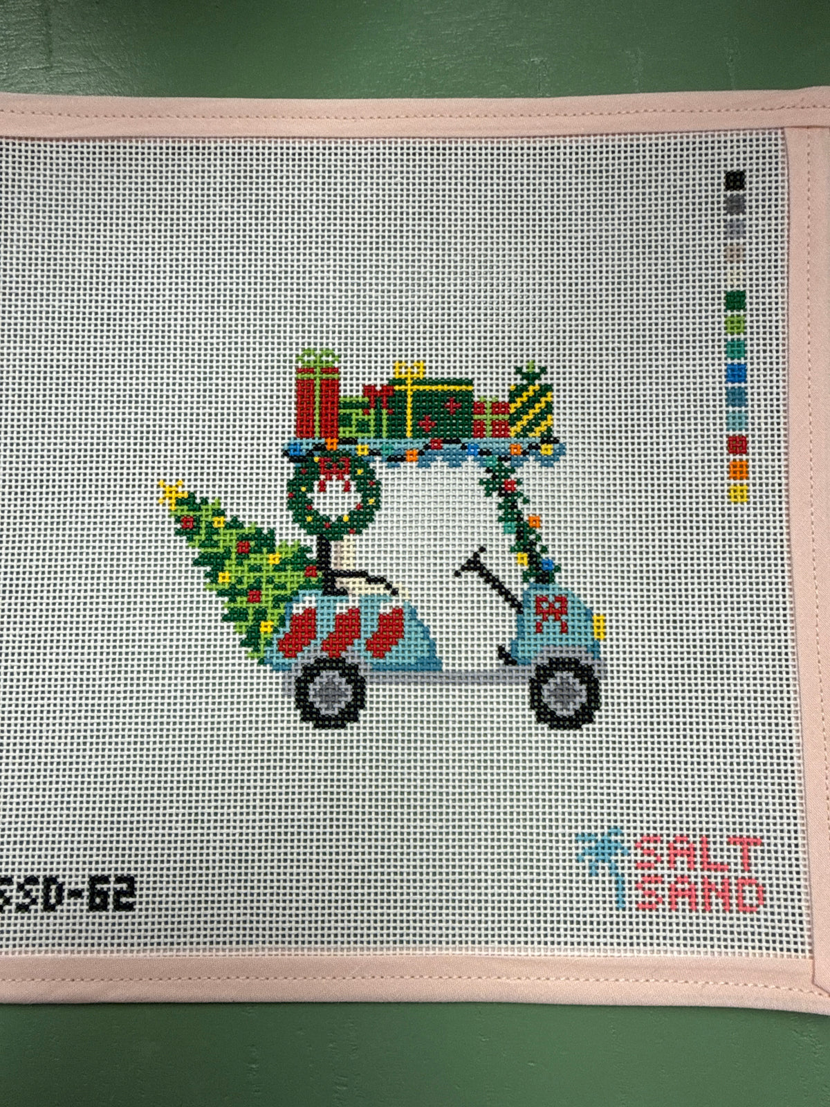 Christmas Golf Cart