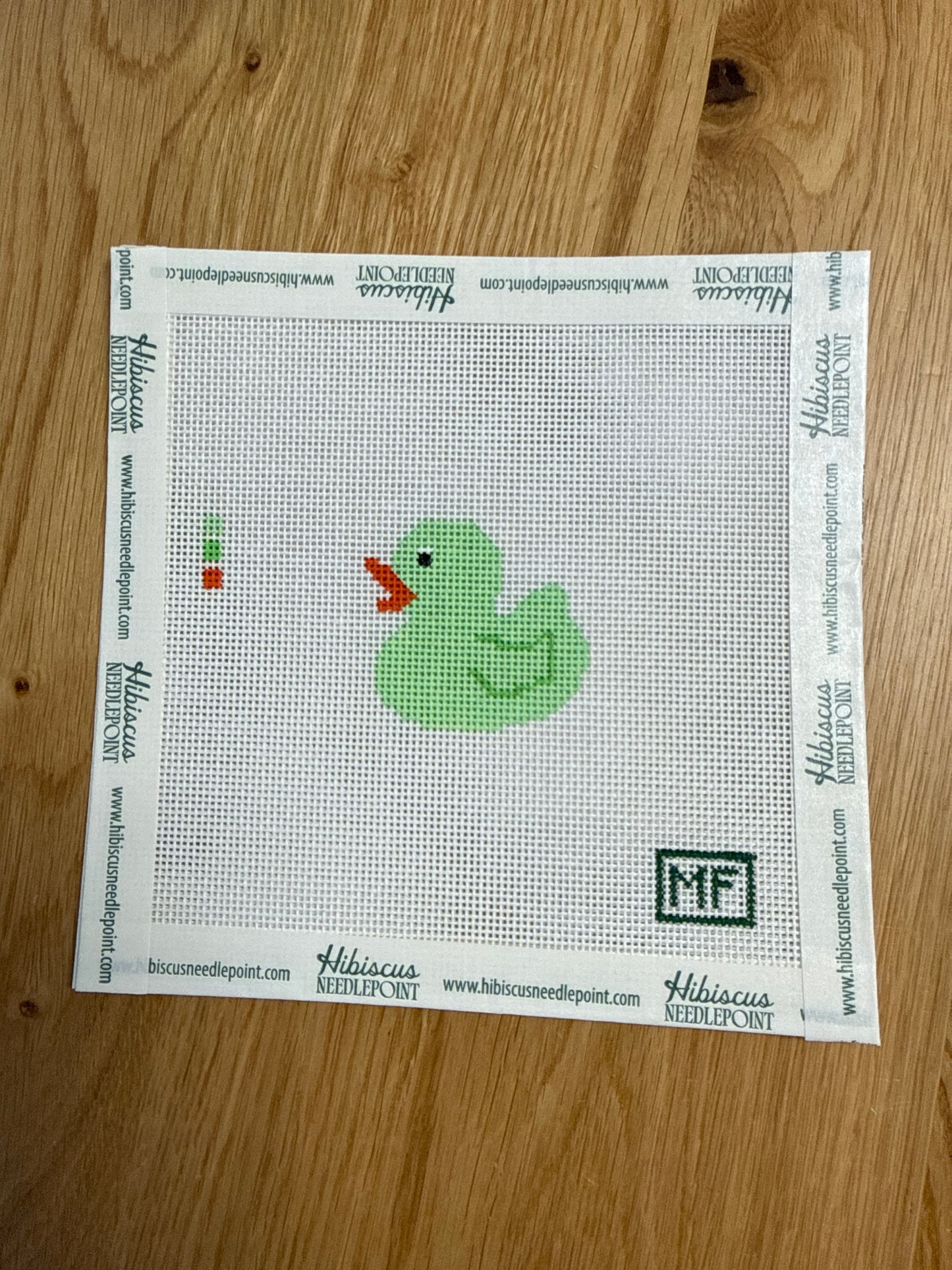Green Rubber Duck