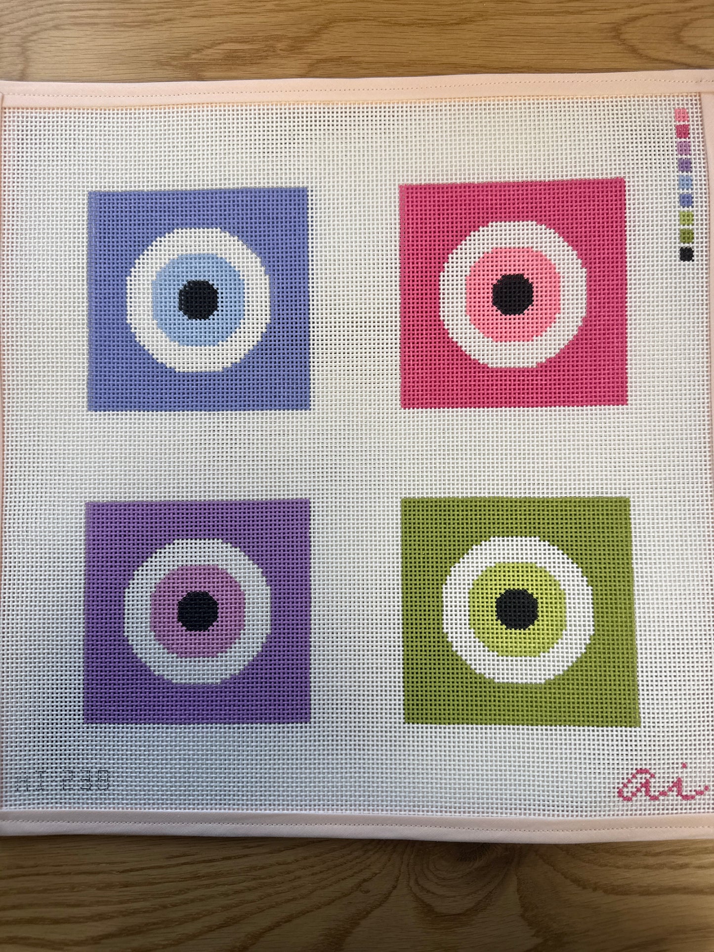 Evil Eye Multicolored Coasters
