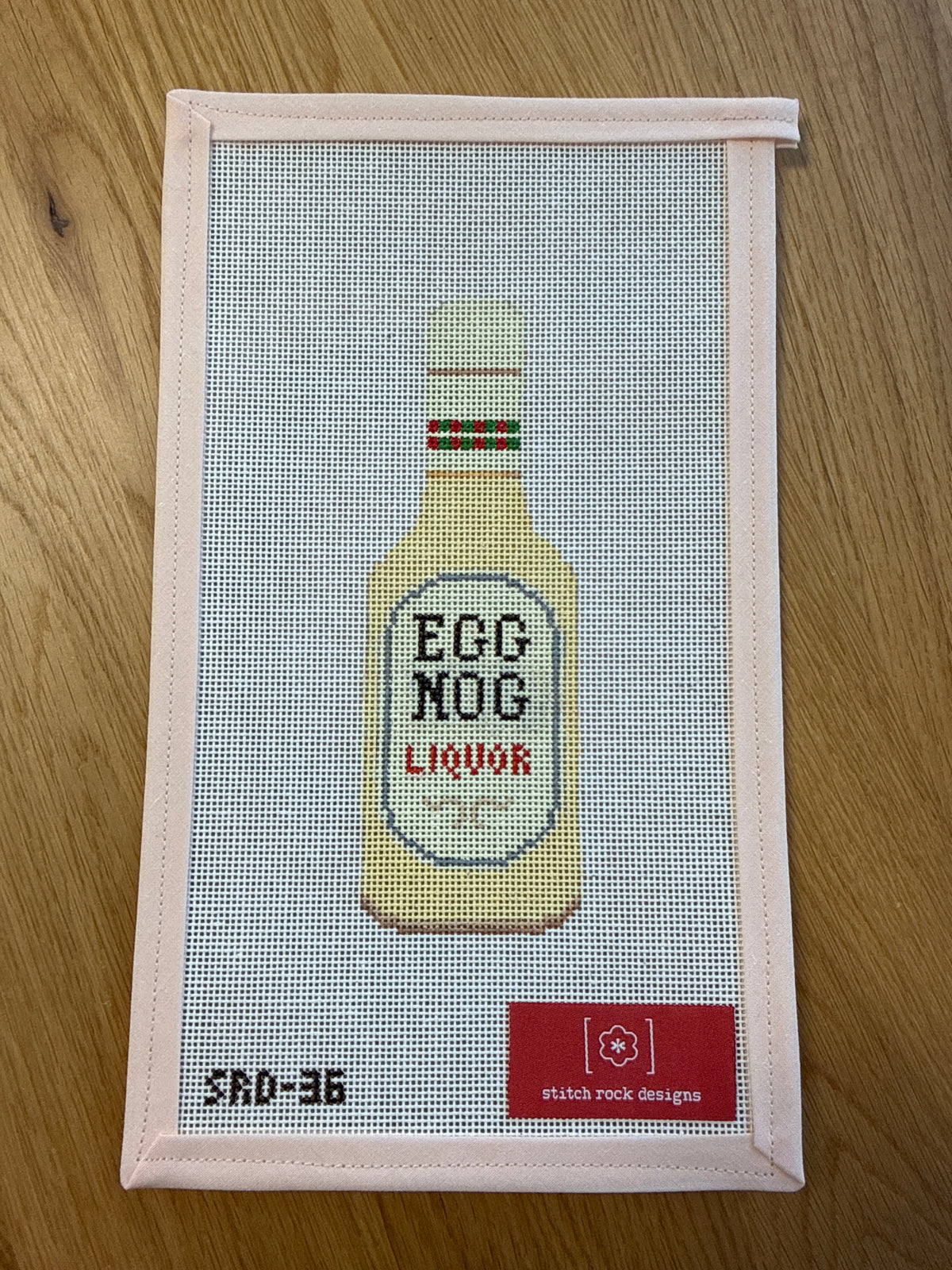 Eggnog Liquor Bottle