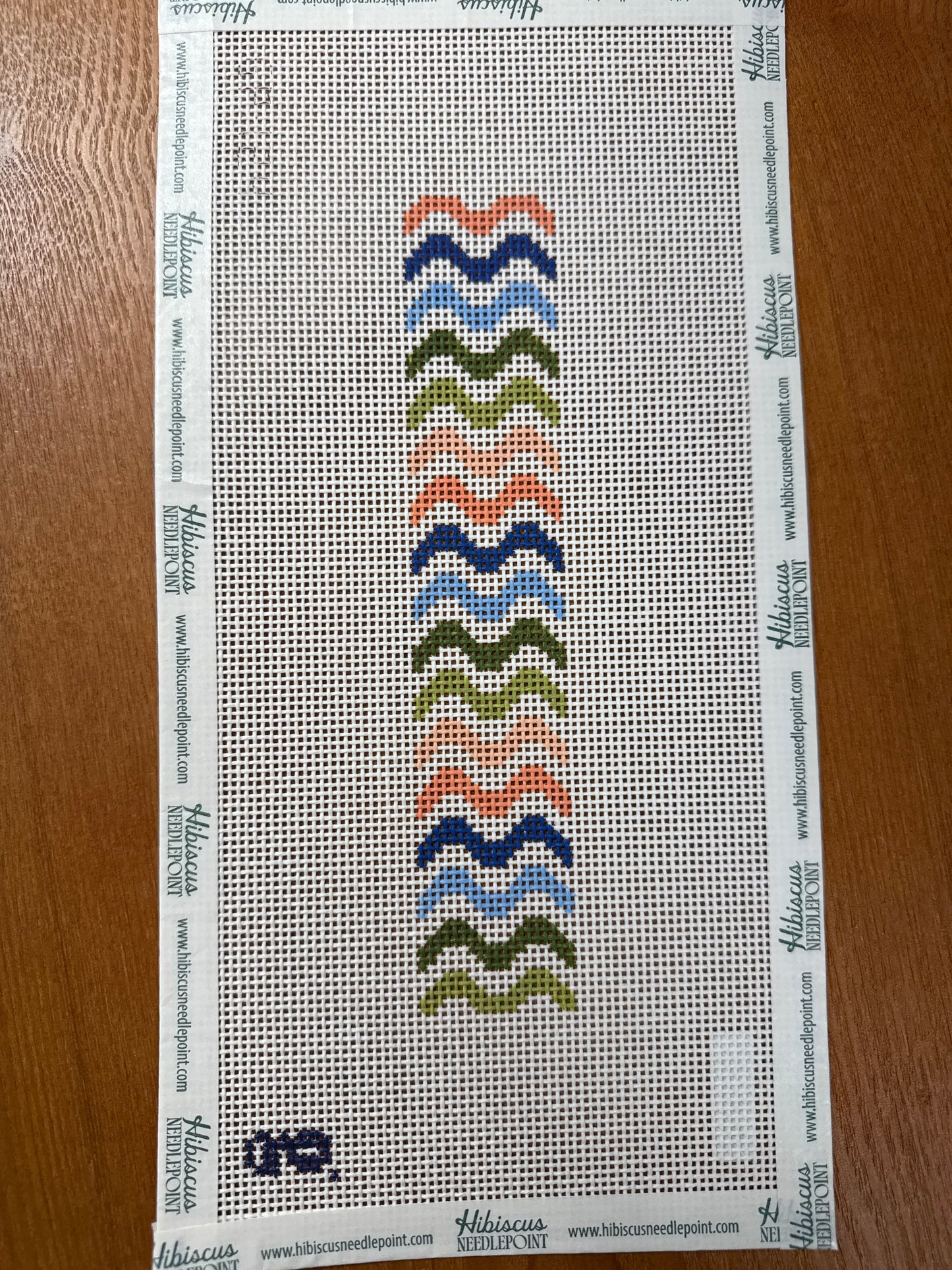 Rainbow Squiggle Fob