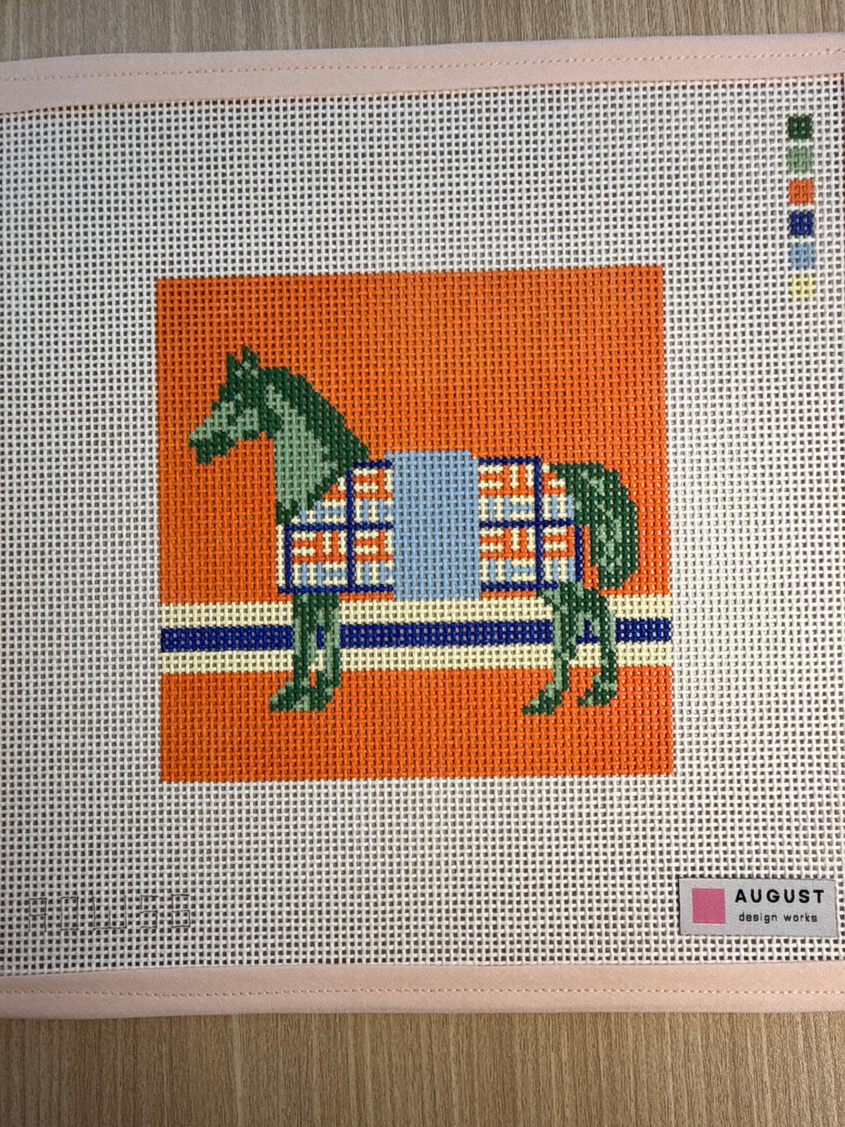 Green Blanket Horse