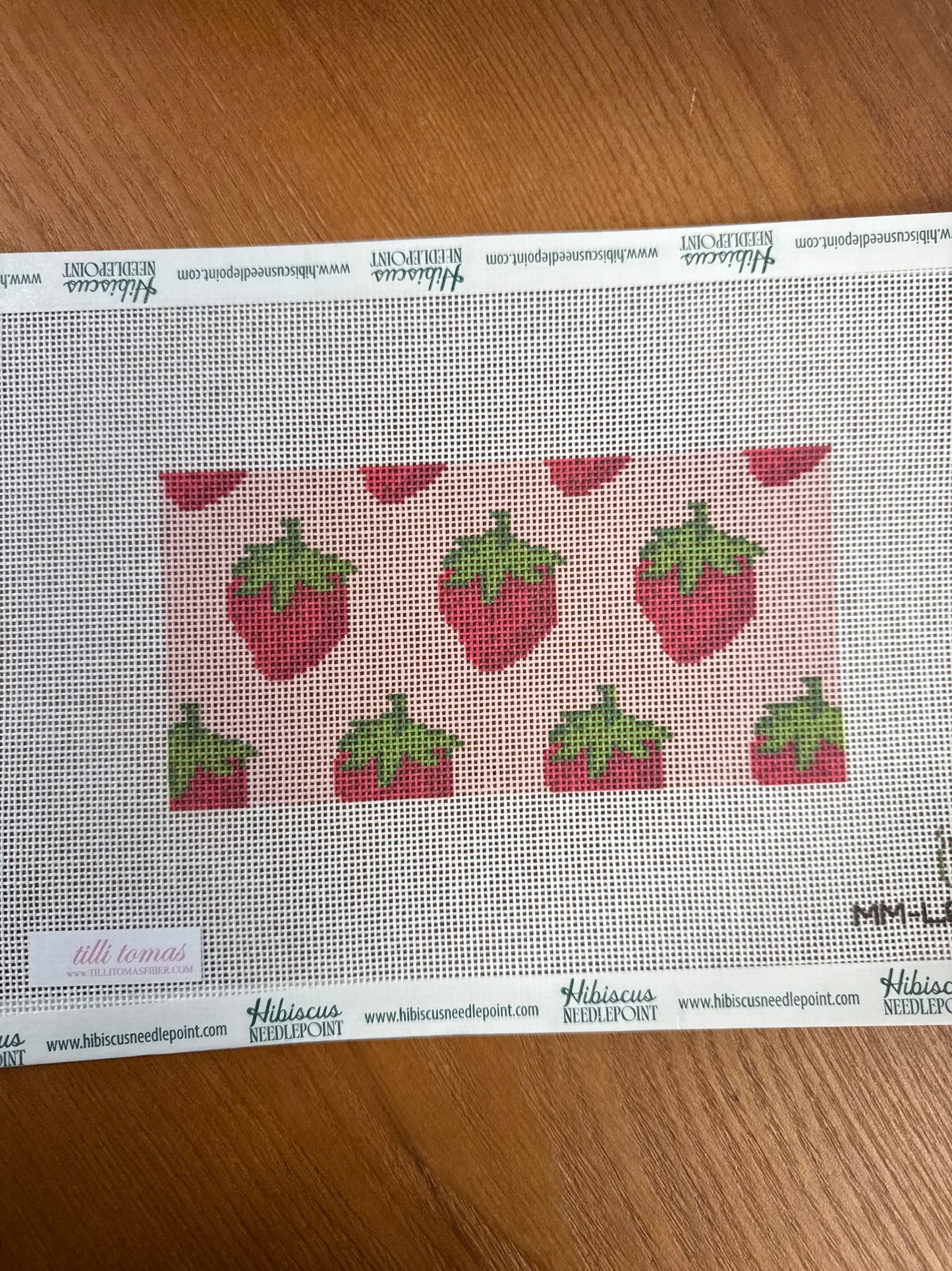 Strawberry Pattern 3x6