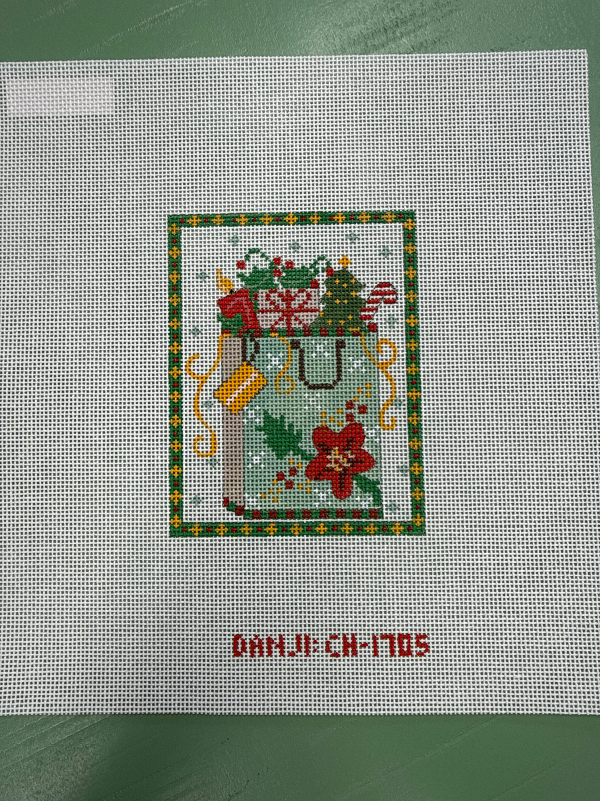 Gift Bag - Poinsettia
