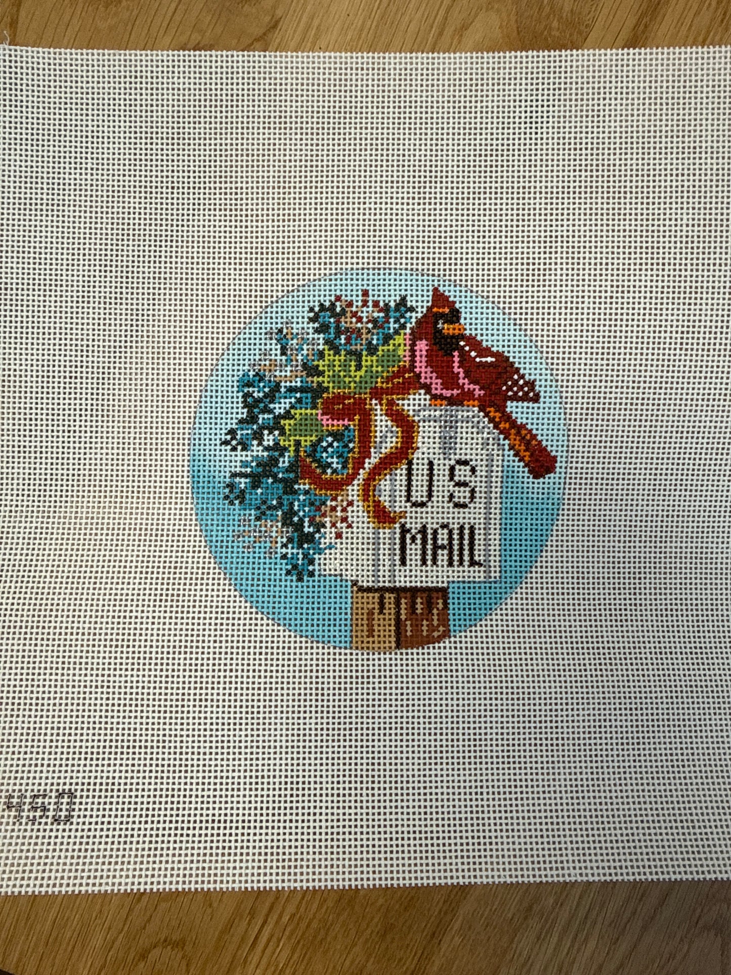 Cardinal with Mailbox