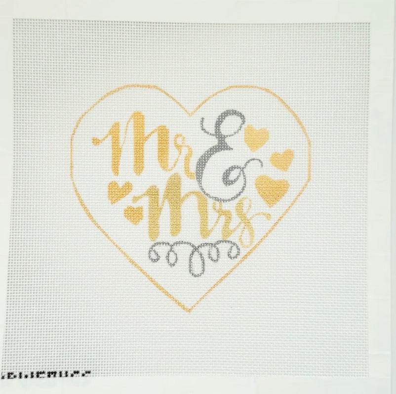 Mr and Mrs Heart Gold / Silver