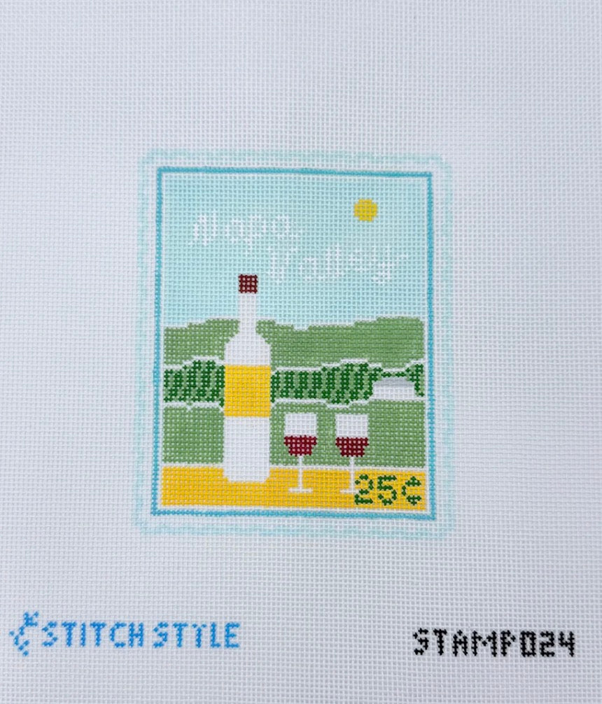 Napa Valley Travel Stamp