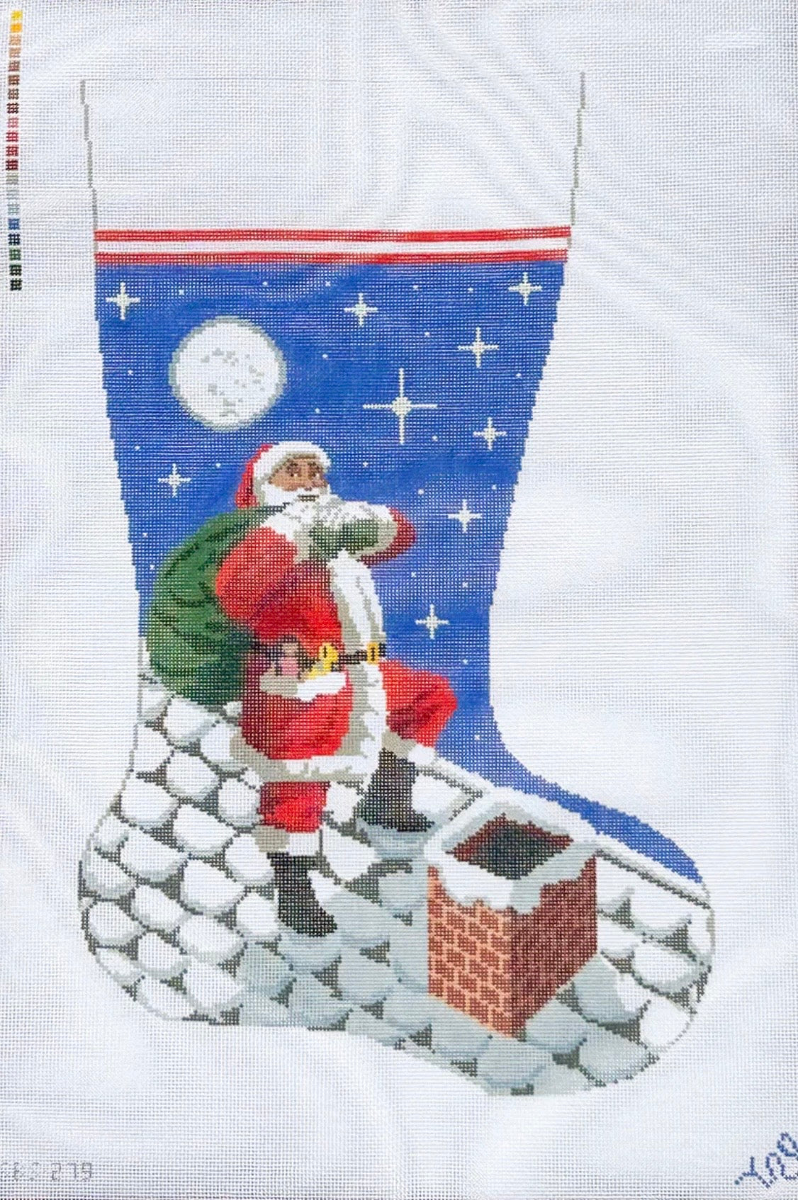 Heritage Christmas Collection Santa Stocking