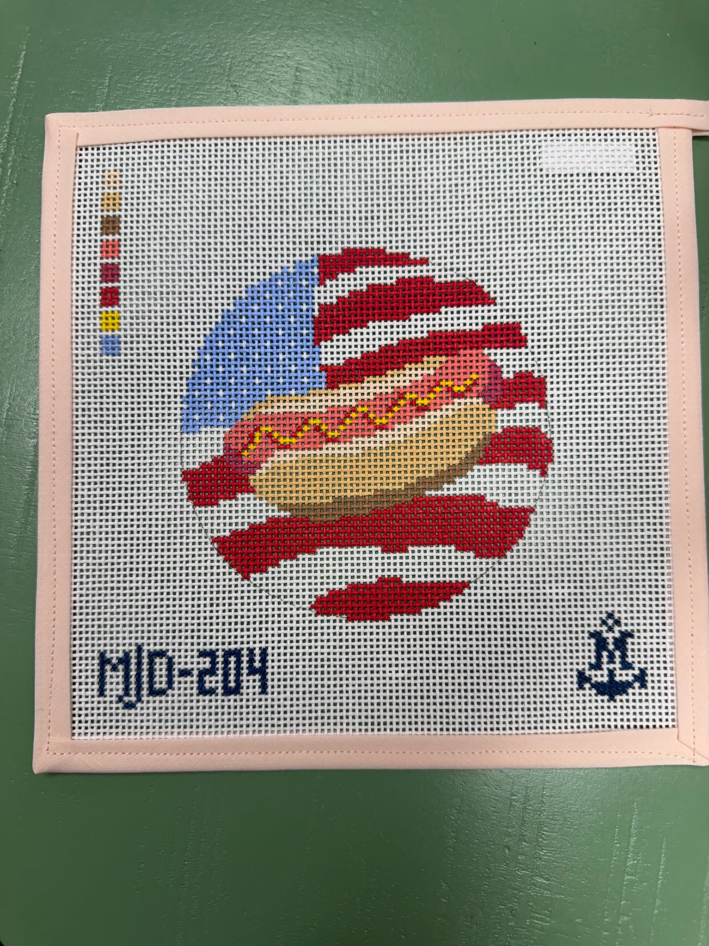 American Flag Hot Dog