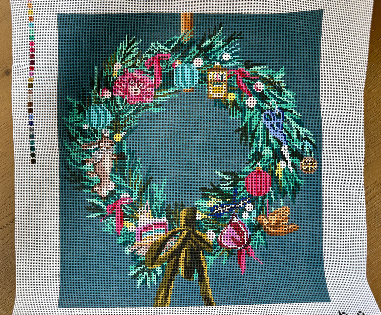 A Stitcher’s Wreath