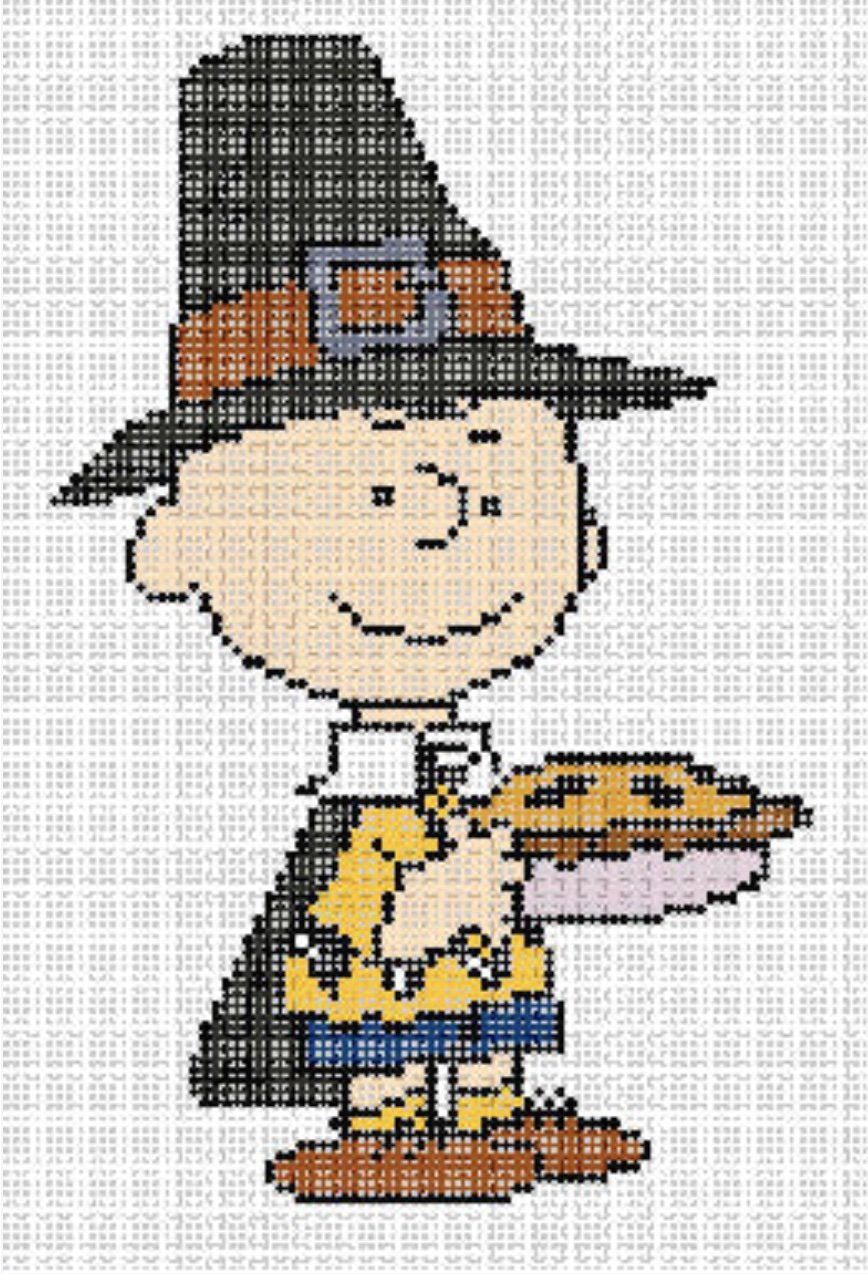 Charlie Brown as a Pilgrim- PEANUTS Thanksgiving