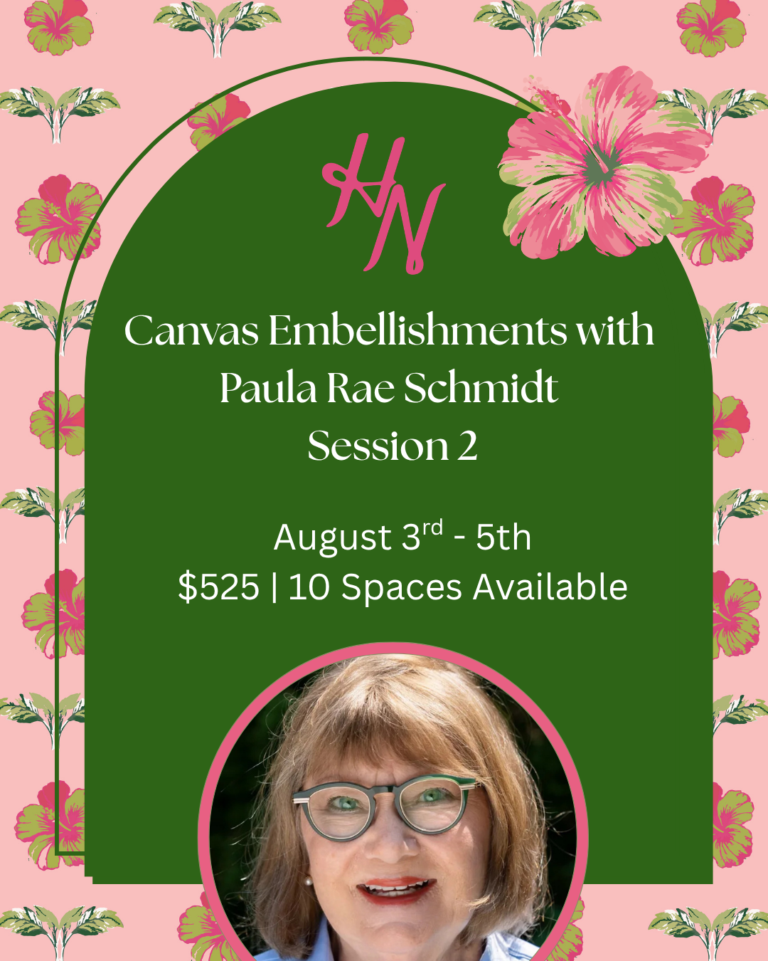 Canvas Embellishments with Paula Rae Schmidt Session 2