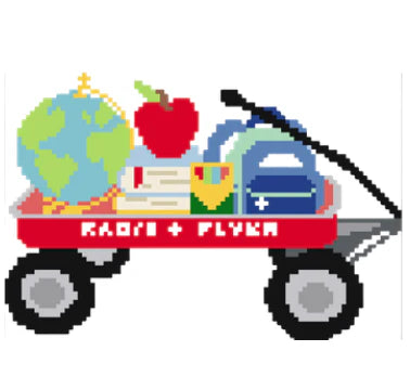 Back to School Wagon