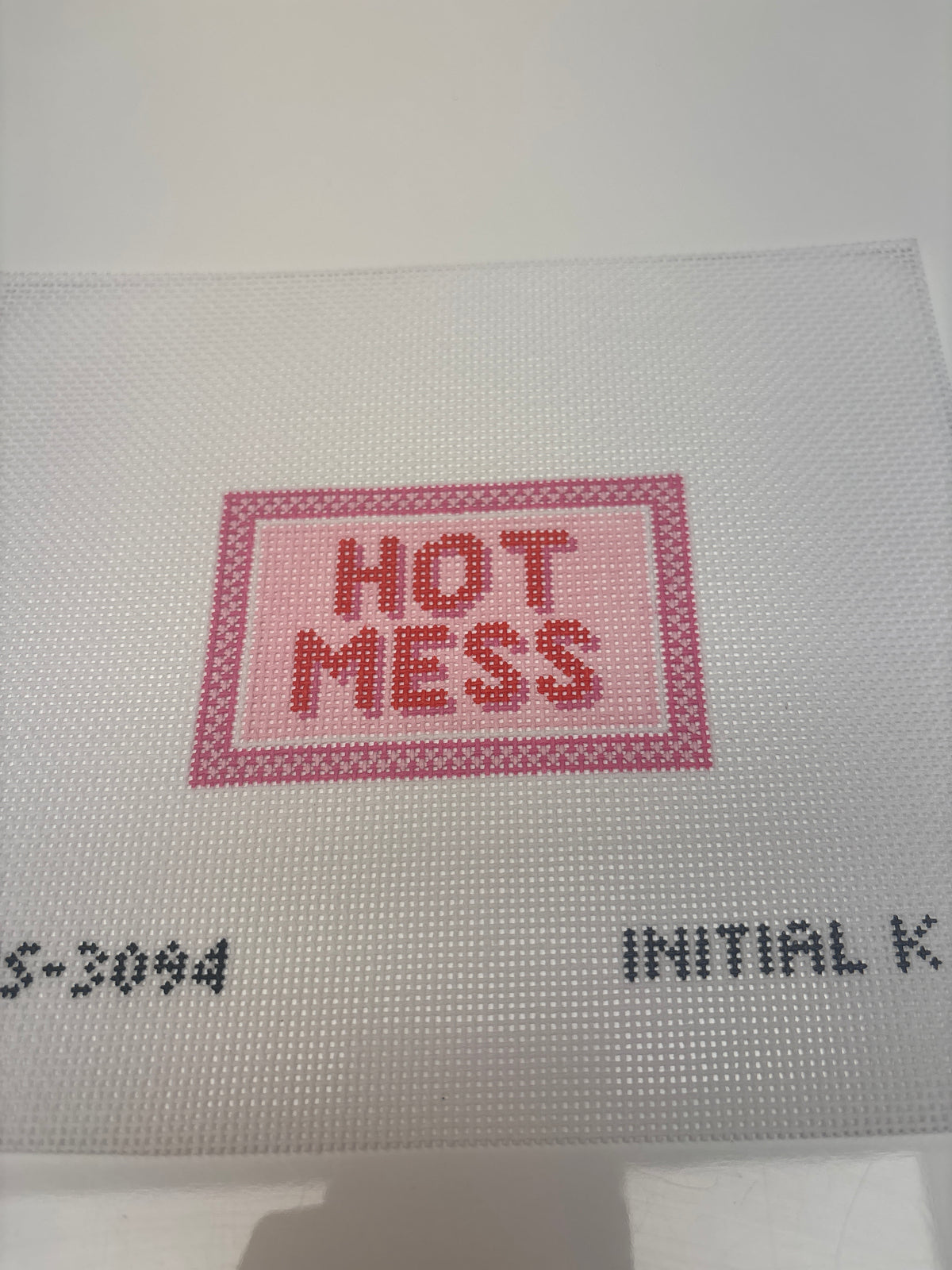 3093 - Hot Mess Bag Tag - Trunk Show