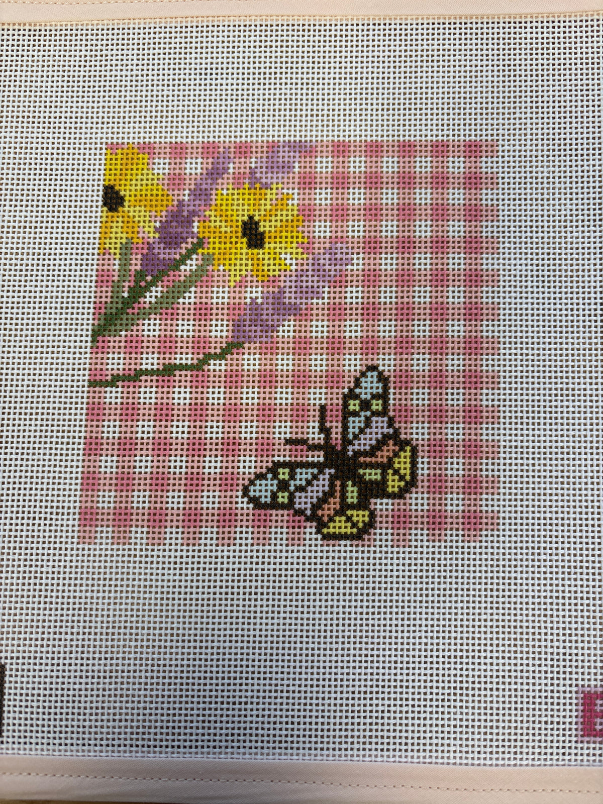 Butterfly and Flower Coaster
