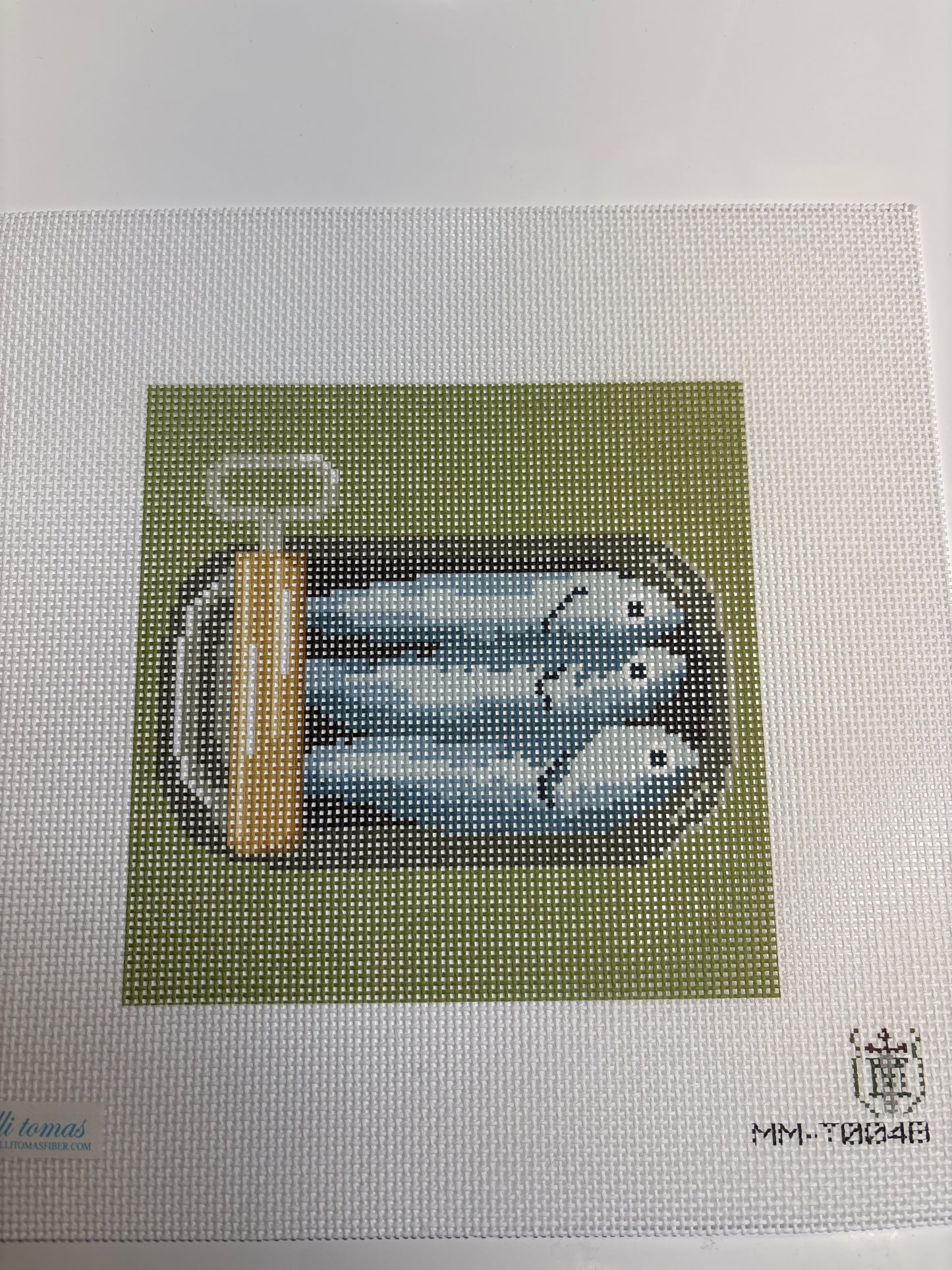 MM-T004A Sardines Green Background - Trunk Show