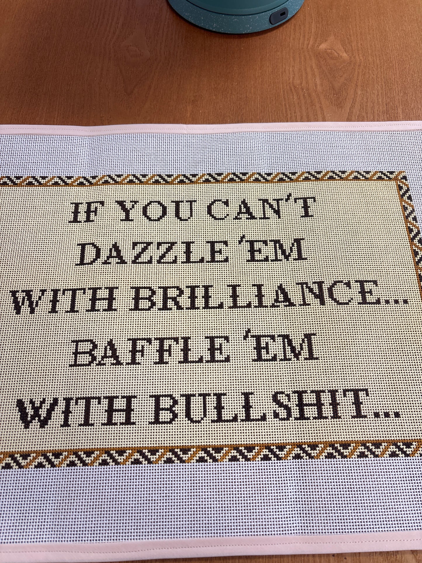 Dazzle ‘Em Pillow Canvas
