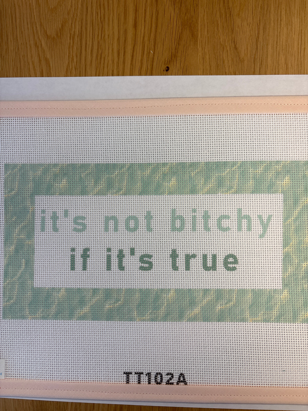 It’s not bitchy (green)