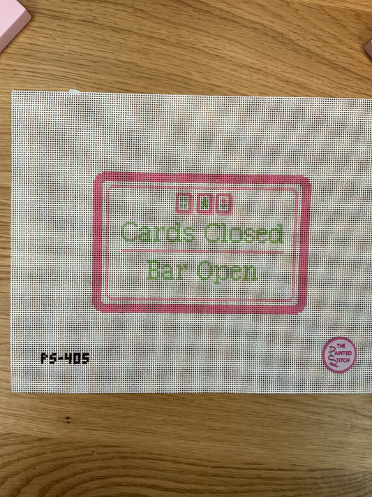 Cards Closed: Bar Open Mahjong