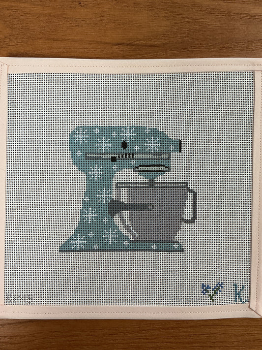 Light Blue Snowflake Mixer