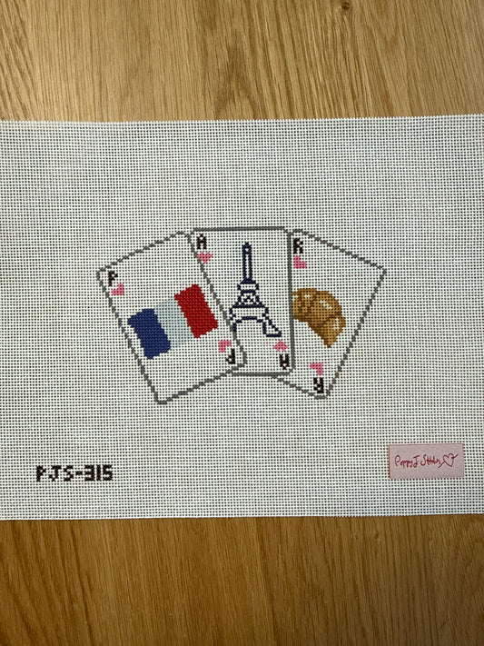 Paris Destination Playing Cards