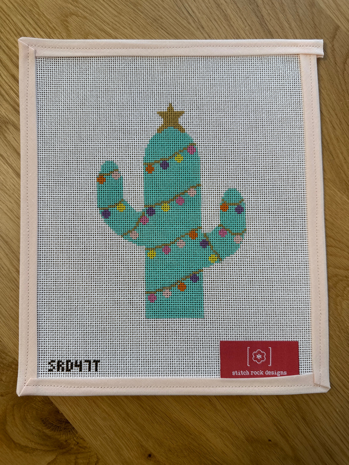 Turquoise Cactus Ornament