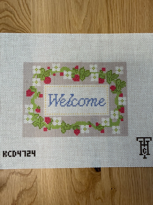 Strawberry Welcome Sign