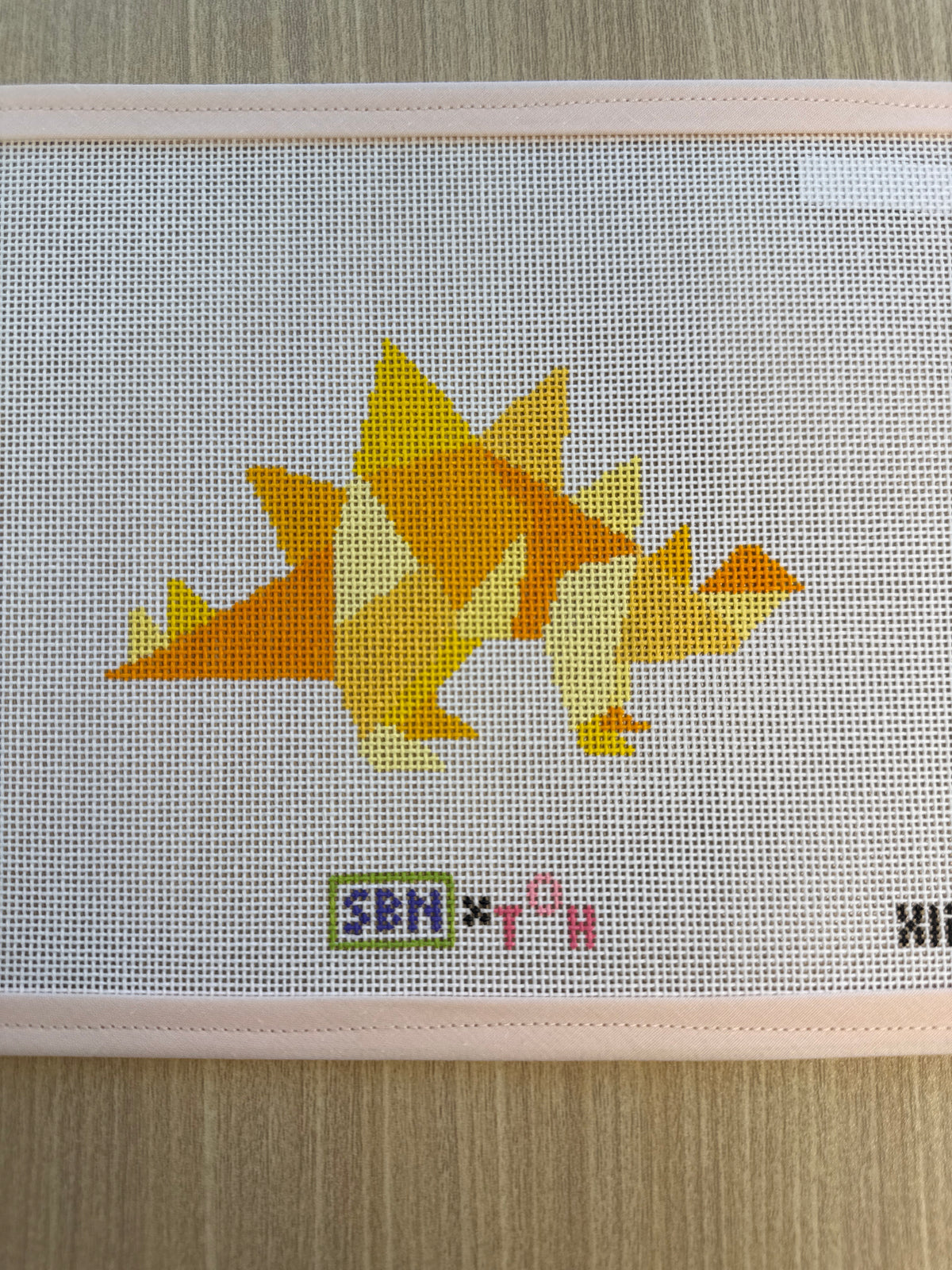 Yellow Stegosaurus