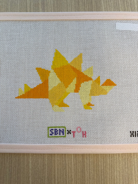 Yellow Stegosaurus