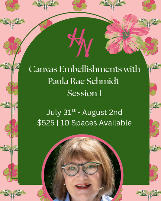 Canvas Embellishments with Paula Rae Schmidt Session 1