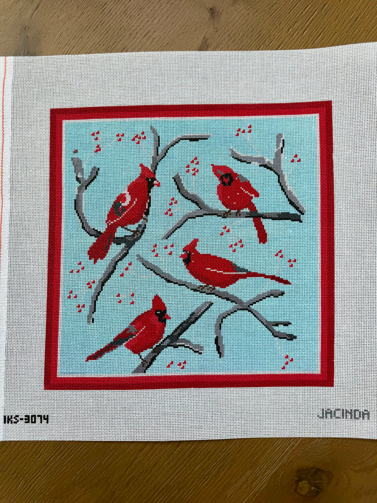 Winter Cardinals