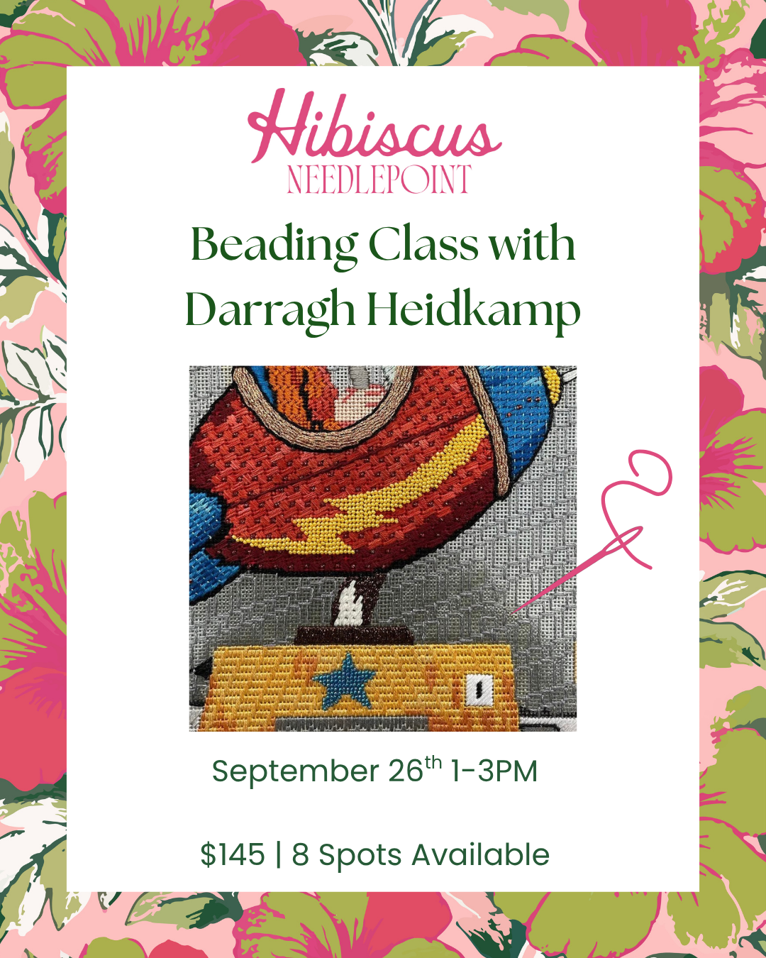 Beading Class with Darragh 9/26