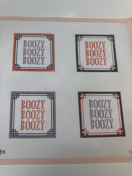 Boozy Halloween Coasters