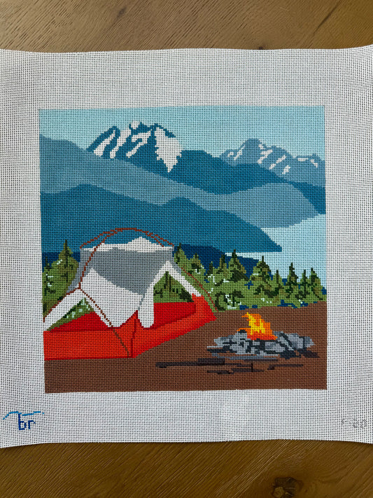 Rocky Mountain Campsite