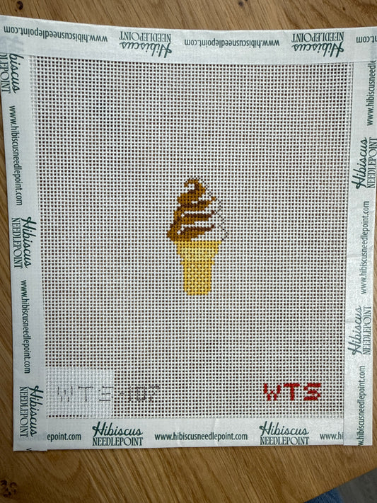 Soft Serve Twist Cone