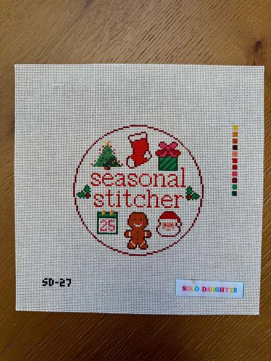 Christmas Seasonal Stitcher Round