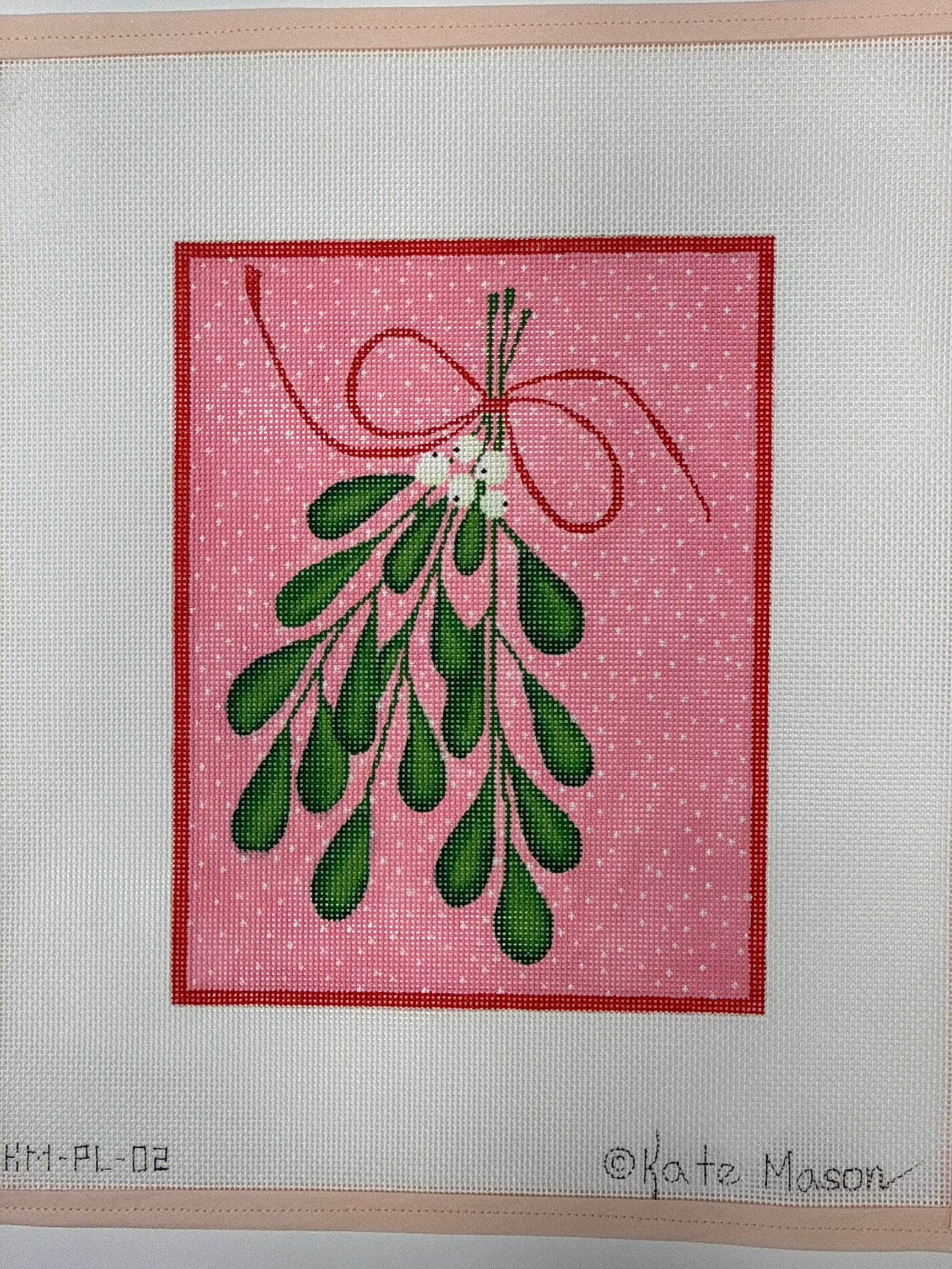 Kate Mason Mistletoe Pillow