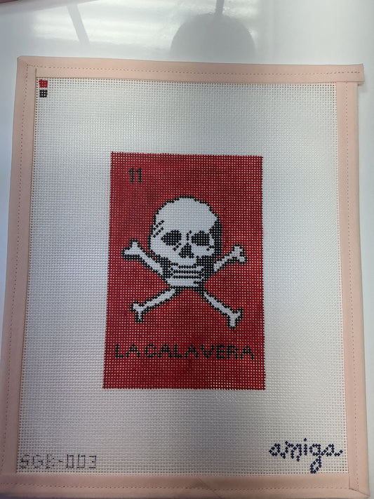 La Calavera Loteria Card