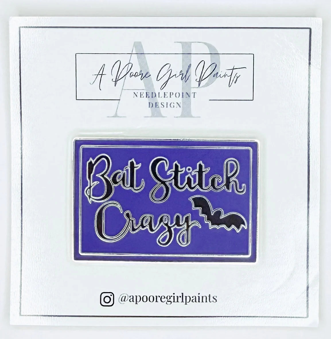 Bat Stitch Crazy Needle Minders