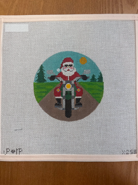 Biker Santa