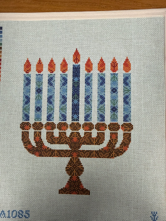 Floral Menorah