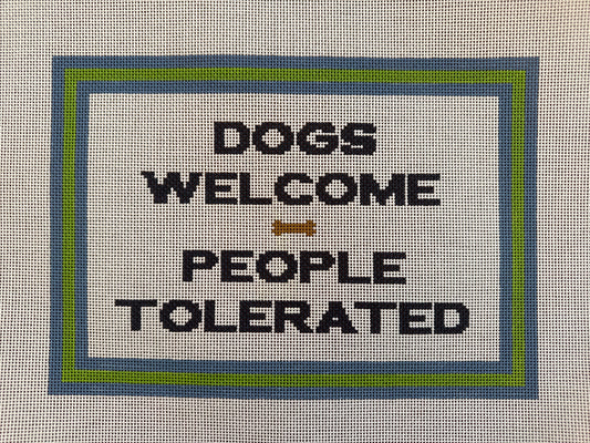 Dogs Welcome, People Tolerated