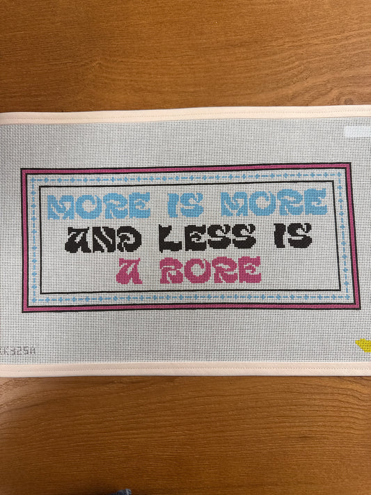 More is More