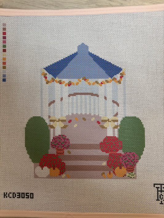 Autumn on Main Street Gazebo
